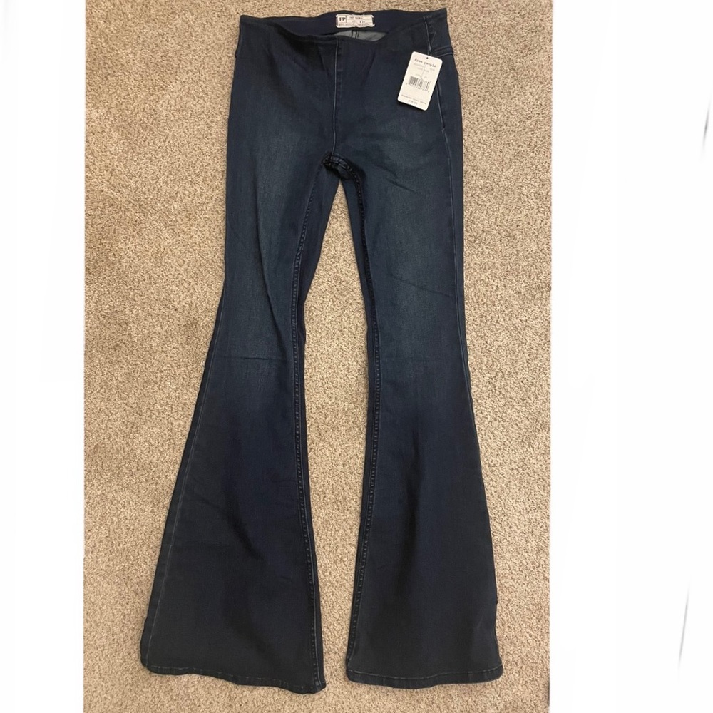 Free people size 25 denim flare jeans